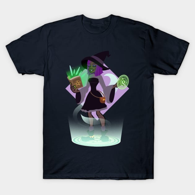 Book of Spells T-Shirt by Miserable in Orange